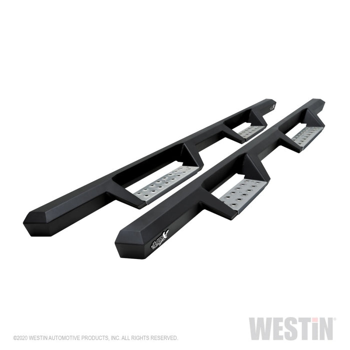 Marchepieds Westin 99-13 Chevy/GMC Silverado/Sierra 1500 Ext Cab HDX Nerf - Noir texturé