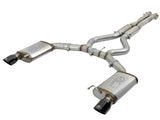 aFe 20-22 Audi RS6 Avant V8 4L (tt) MACH Force-Xp 3 pouces à 2,5 pouces 304 SS Cat-Back avec embout noir