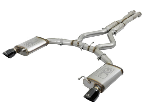 aFe 20-22 Audi RS6 Avant V8 4L (tt) MACH Force-Xp 3 pouces à 2,5 pouces 304 SS Cat-Back avec embout noir