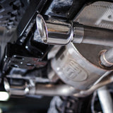Échappement Catback pour Jeep Wrangler 2012-17 en acier inoxydable