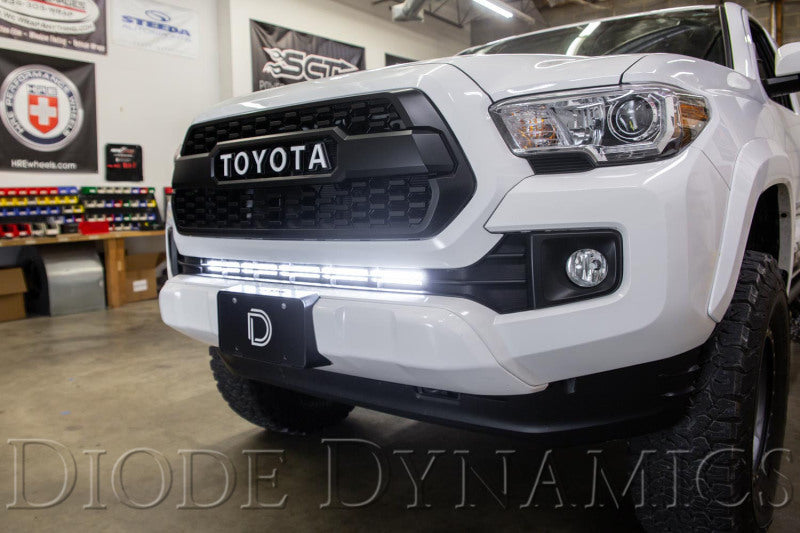 Kit de barre lumineuse Stealth pour Toyota Tacoma SS30 16-21 de Diode Dynamics - Conduite blanche