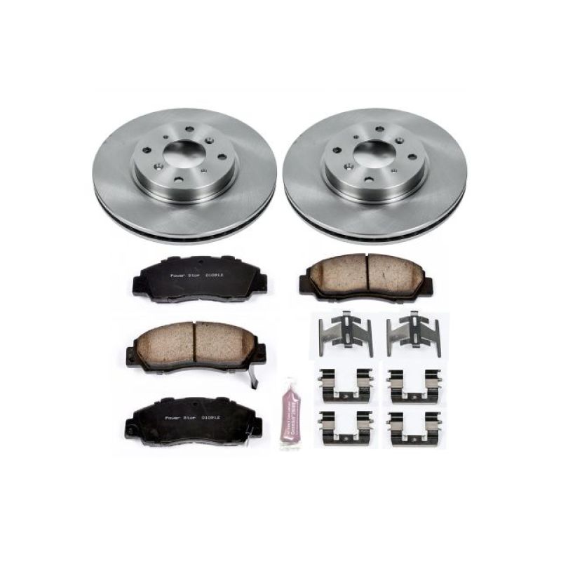 Kit de freins avant Power Stop Autospecialty pour Honda Prelude 93-96