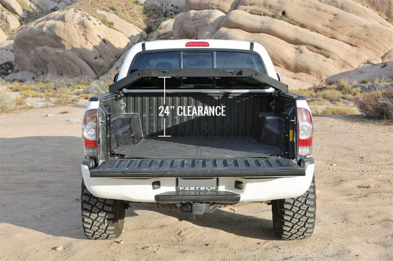 Porte-bagages de toit Fabtech 15-19 pour Toyota Tacoma