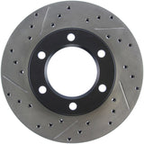 Disque de frein sport fendu et percé StopTech