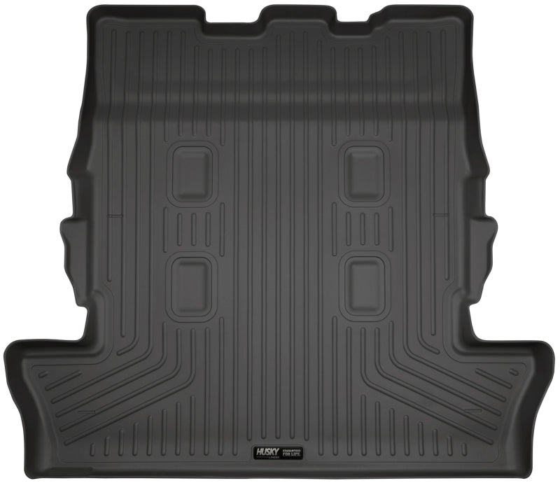 Doublure de coffre/cargaison noire Husky Liners 13-16 Lexus LX570 / 13-16 Toyota Land Cruiser Weaterbeater