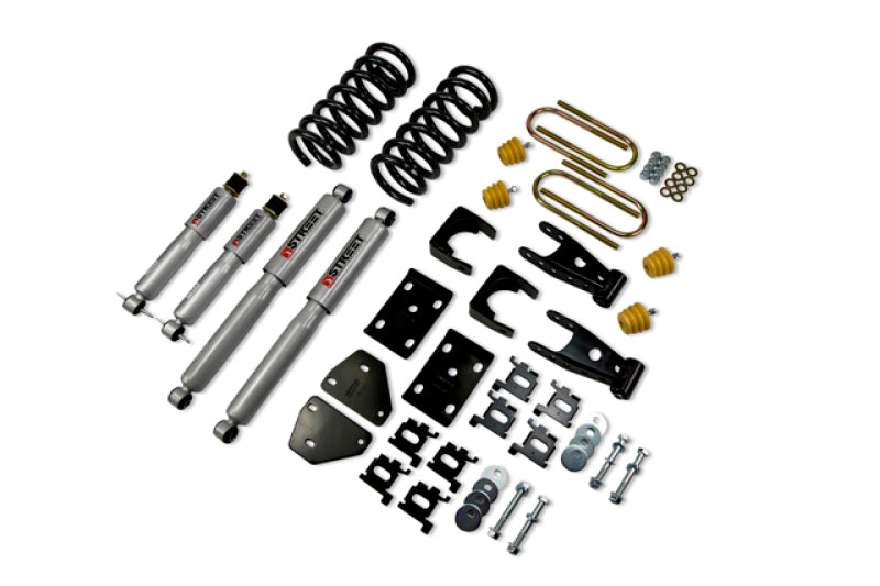 KIT D'ABAISSEMENT Belltech AVEC AMORTISSEURS SP
