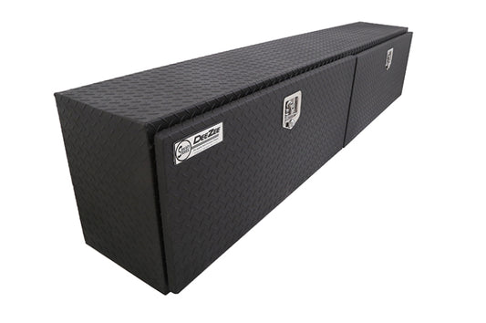 Deezee Universal Tool Box - Specialty 90In Topsider Black BT Alum (Txt Blk)