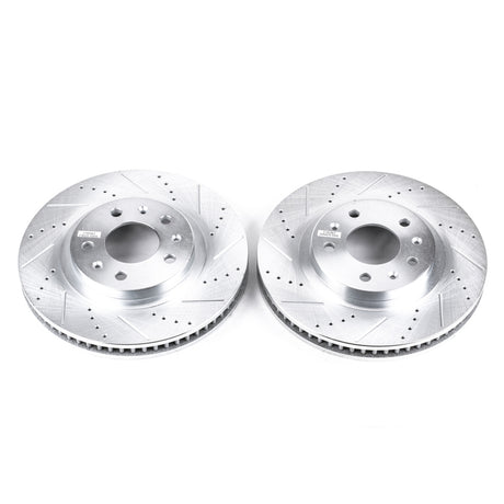 Disques de frein avant percés et fendus Power Stop 03-07 Cadillac CTS Evolution - Paire