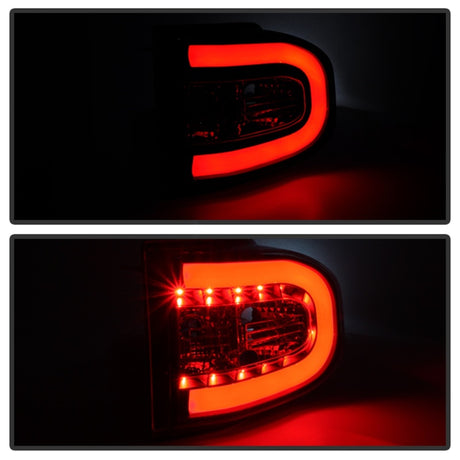 Feux arrière à LED Spyder Toyota FJ Cruiser 07-13 Noir ALT-YD-TFJ07-LBLED-BK