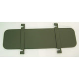 Cache ventilateur Omix monté sur pare-brise 50-52 Willys M
