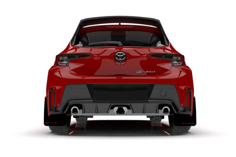 Garde-boue Rally Armor 2023 Toyota GR Corolla Red UR avec logo noir
