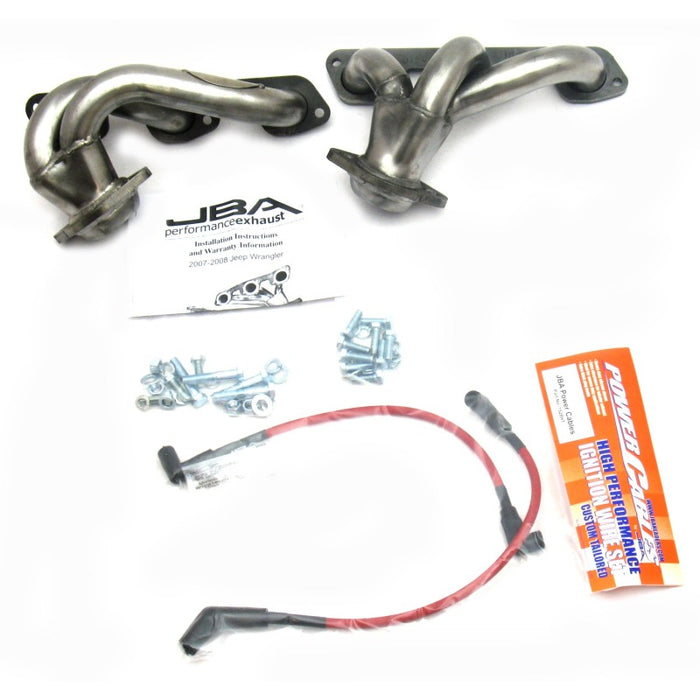 JBA 07-11 Jeep 3,8 L V6 1-1/2 po primaire brut 409SS Cat4Ward