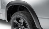 Bushwacker 19-22 Ram 1500 (sauf Rebel/TRX) 76,3 et 67,4 pouces, ensemble de 4 élargisseurs de lit de style d'origine - Noir/lisse