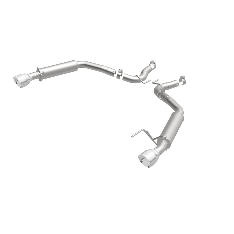 Essieu arrière MagnaFlow, SS, 2,5 po, compétition, double polissage fendu, embout de 4,5 po, Ford Mustang Ecoboost 2015