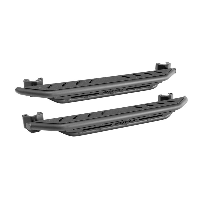 Marchepieds triple tube Westin/Snyper 07-17 Jeep Wrangler Rock Rail - Noir texturé