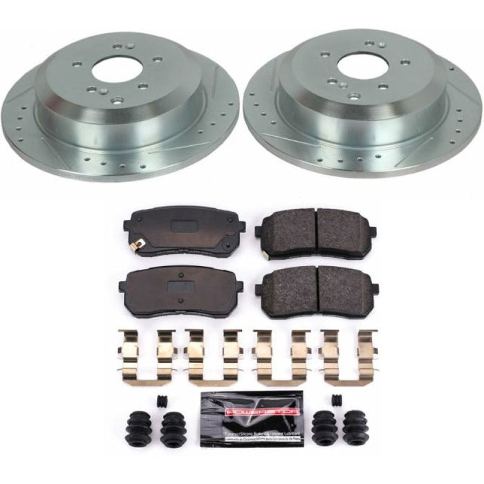 Kit de freins arrière Power Stop 07-12 Hyundai Veracruz Z23 Evolution Sport