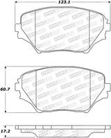 StopTech Street Select Brake Pads