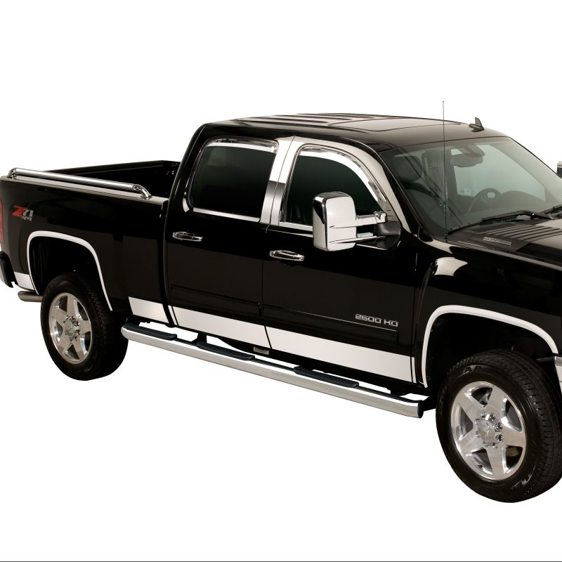 Coffre de support Putco 19-24 Chevrolet Silverado Crew Cab 6.5 - 5,5 pouces de large - 10 panneaux de bas de caisse Pro SS