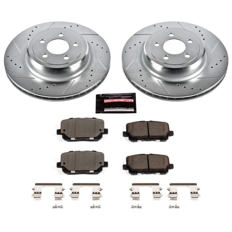 Kit de freins arrière Power Stop 14-19 Dodge Charger Z23 Evolution Sport