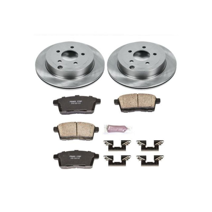 Kit de freins arrière Power Stop Autospecialty pour Ford Edge 07-10