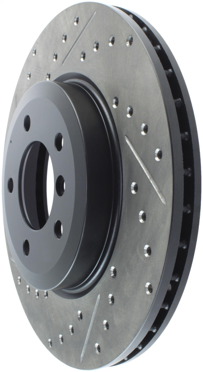 Rotor avant droit rainuré et percé StopTech pour BMW Z4 06-08 / Série 330 00-07 (E46/E90)