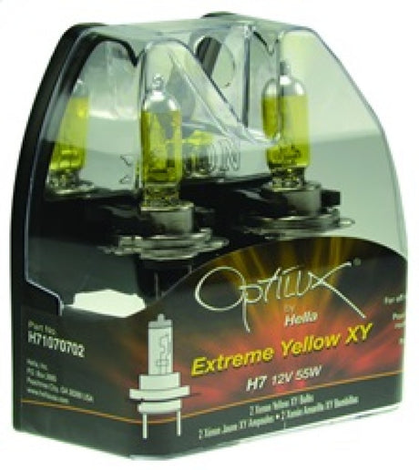 Ampoule jaune xénon Hella Optilux H7 12V/55W XY