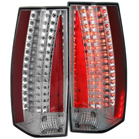 Feux arrière à LED ANZO 2007-2011 Cadillac Escalade Chrome