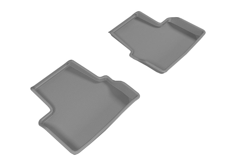 Tapis de sol 3D MAXpider pour Chevrolet Volt Kagu 2016-2019, 2e rangée - Gris