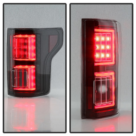 Barre lumineuse LED Spyder pour Ford F150 15-17 (non compatible avec angle mort arrière) - Noir