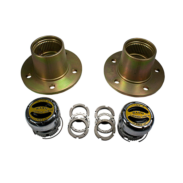 Kit de conversion de moyeu avant Yukon Gear 67-75 Jeep CJ6, modèle de boulon 5 x 5,5 pouces