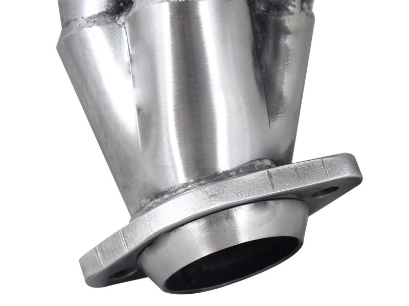 Collecteurs d'échappement aFe Power Twisted Steel 409 en acier inoxydable 83-02 Jeep Wrangler (YJ) L4 2,5 L