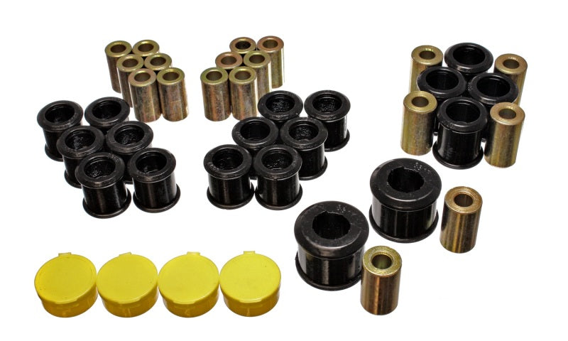 Ensemble de bagues de bras de suspension arrière noires pour Nissan 300ZX 90-96 Energy Suspension