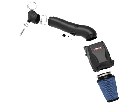 Système d'admission d'air froid à induction rapide aFe avec filtre Pro 5R 20-21 Jeep Wrangler V6 3.0L