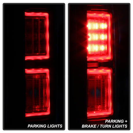Feux arrière à DEL Spyder 18-19 Ford F-150 (sans capteur d'angle mort) - Chrome (ALT-YD-FF15018-LED-C)