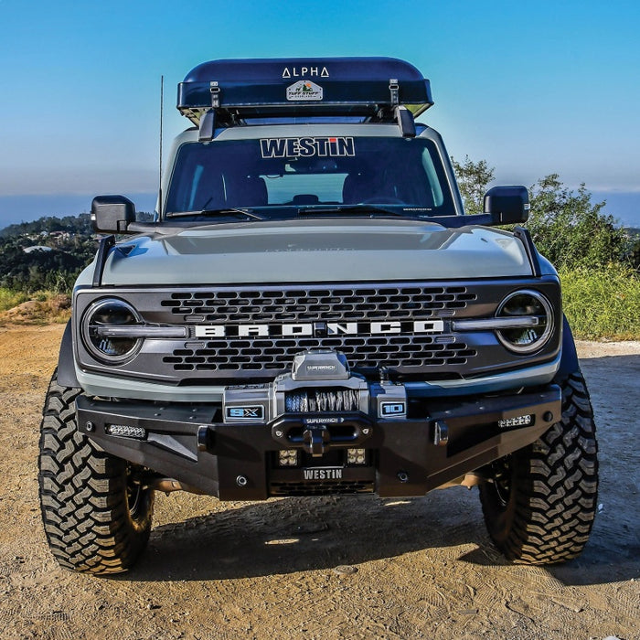 Pare-chocs Westin 21-23 Ford Bronco (avec capteurs sauf Bronco Sport) XTS - Noir texturé