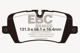 Plaquettes de frein arrière extra-robustes EBC 13+ Land Rover Range Rover 3.0 Supercharged