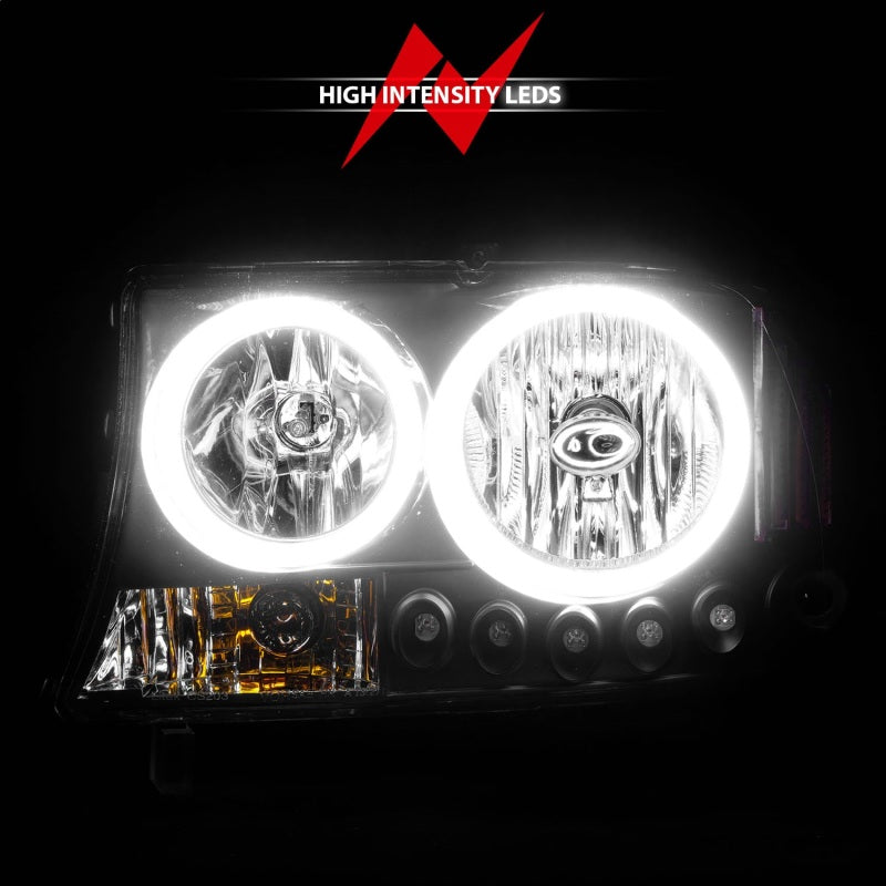 Phares ANZO 1997-2004 Dodge Dakota Crystal Noir 1 pièce