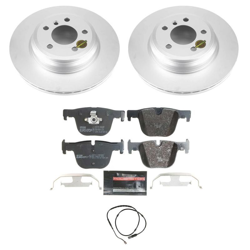 Kit de freins arrière Euro-Stop Power Stop 15-16 pour BMW 328i xDrive