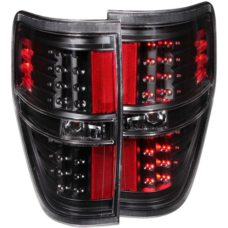 Feux arrière à LED ANZO 2009-2014 Ford F-150 Noir