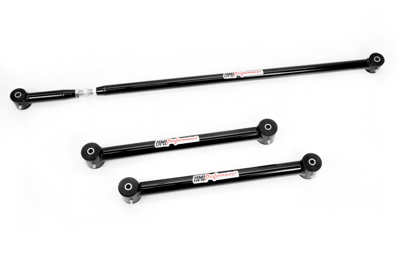 Kit de bras de suspension inférieurs et de barre Panhard réglable sur la voiture UMI Performance 82-02 GM F-Body