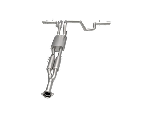 Échappement Kooks 2021+ Ford F150 2,7/3,5/5,0 L 3 pouces à double sortie latérale avec embouts polis