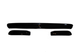 Protection de capot à profil moyen AVS 01-10 Chrysler PT Cruiser Bugflector Deluxe 3 pièces - Fumée