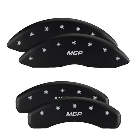 Couvre-étriers MGP 4 gravés F &amp; R 100e anniversaire finition rouge argent Char 2019 Chevrolet Tahoe