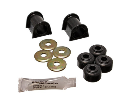 Bagues de barre stabilisatrice avant noires de 20 mm pour Mitsubishi Eclipse AWD 90-94 Energy Suspension (liaison d'extrémité de barre stabilisatrice)
