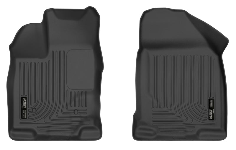 Revêtements de sol avant noirs Husky Liners 07-14 Ford Edge / 07-15 Lincoln MKX X-Act Contour