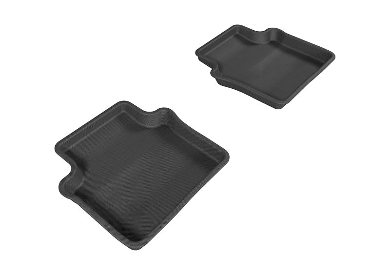 Tapis de sol 3D MAXpider 2007-2010 Chrysler Sebring Sedan Kagu 2e rangée - Noir