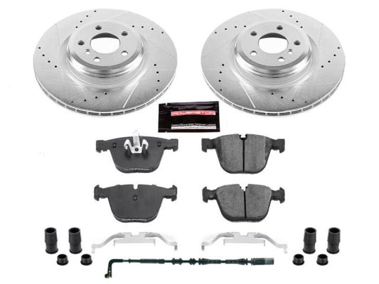 Power Stop 09-10 BMW 750i Rear Z23 Evolution Sport Brake Kit