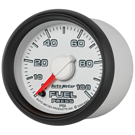 Jauge de pression de carburant électronique à balayage complet 0-100 PSI de 52,4 mm d'Autometer Factory Match Dodge
