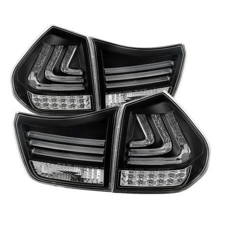 Feux arrière à LED Spyder Lexus RX330/RX350 04-09 Noir ALT-YD-LRX04-LED-BK