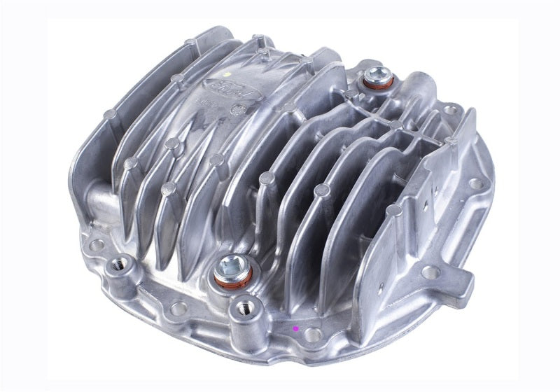Couvercle d'essieu en aluminium Ford Racing de 8,8 pouces avec ports de refroidissement différentiel